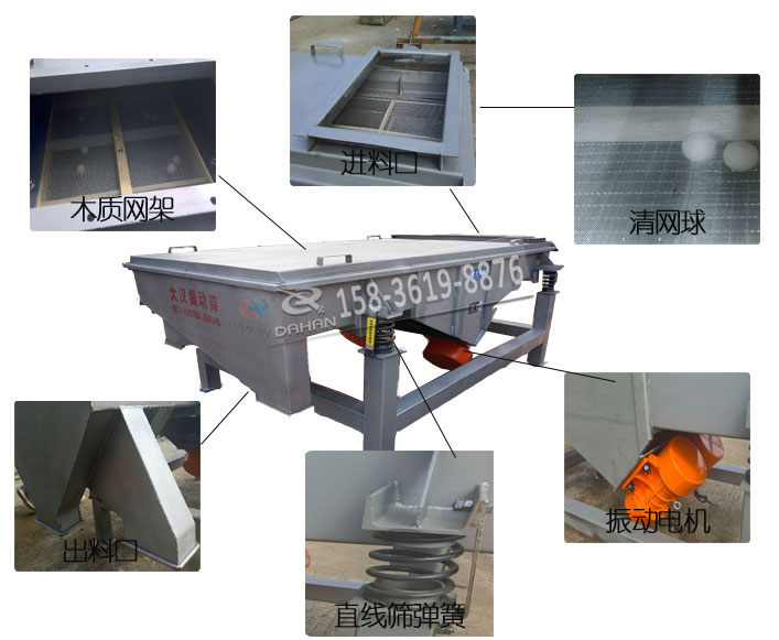 1020直線振動篩結構圖 1020直線振動篩結構圖