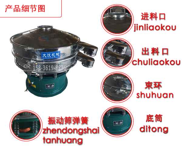 霧化鐵粉振動(dòng)篩分機(jī)細(xì)節(jié)圖 霧化鐵粉振動(dòng)篩分機(jī)細(xì)節(jié)圖