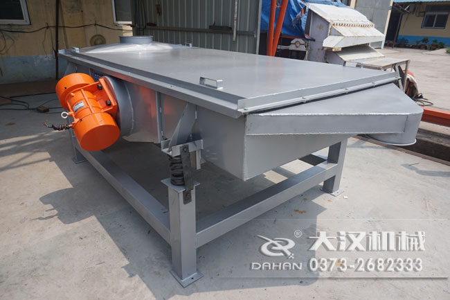 硫酸鎂顆粒直線振動(dòng)篩分機(jī) 硫酸鎂顆粒直線振動(dòng)篩分機(jī)
